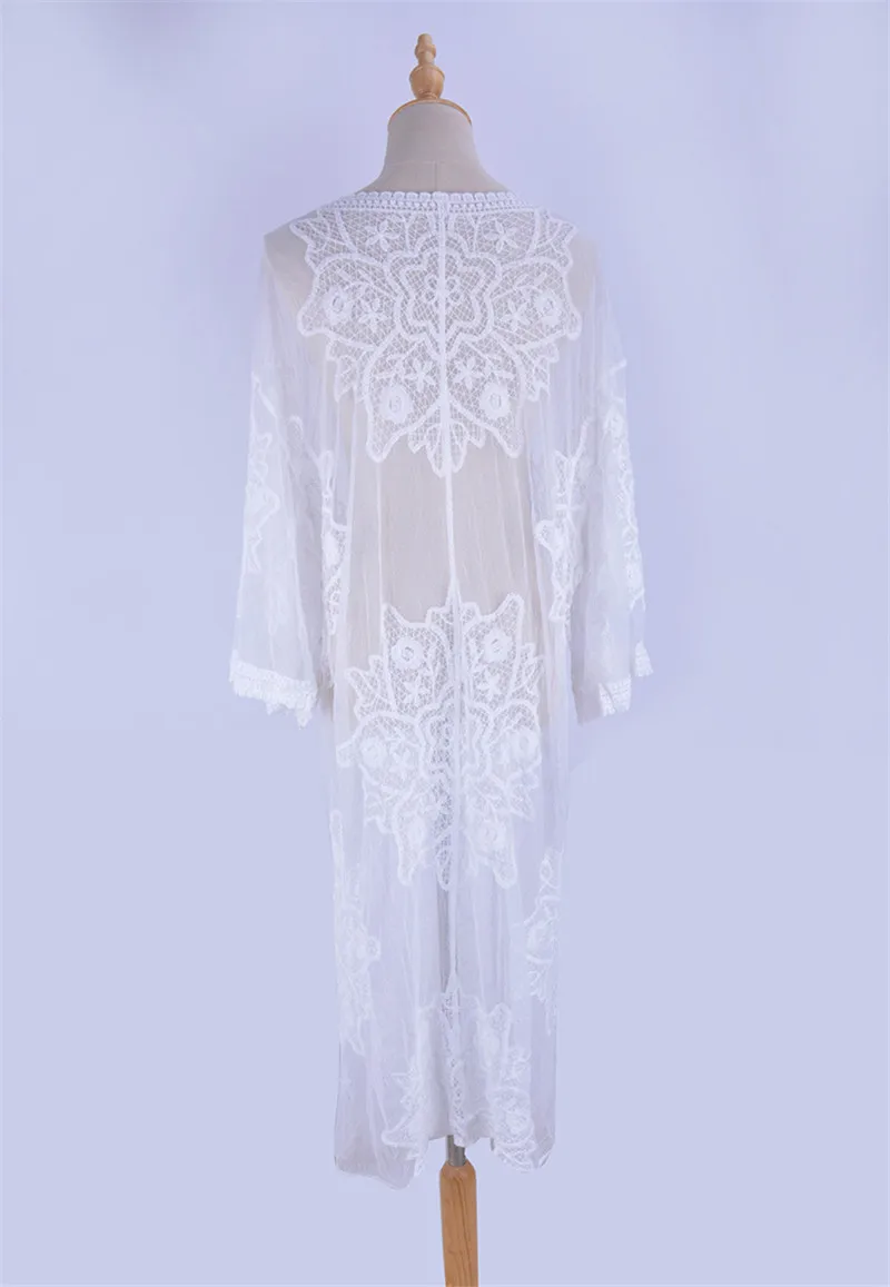

European cotton lace beach skirt holiday Fangshaiyibijini blouse beach bathing suit outside