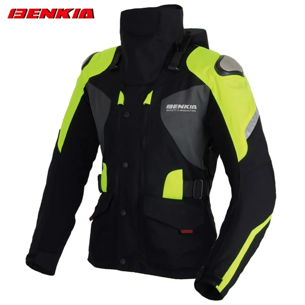BENKIA JDW10 Женская мотоциклетная куртка зимняя сохраняющая тепло мотоциклетный