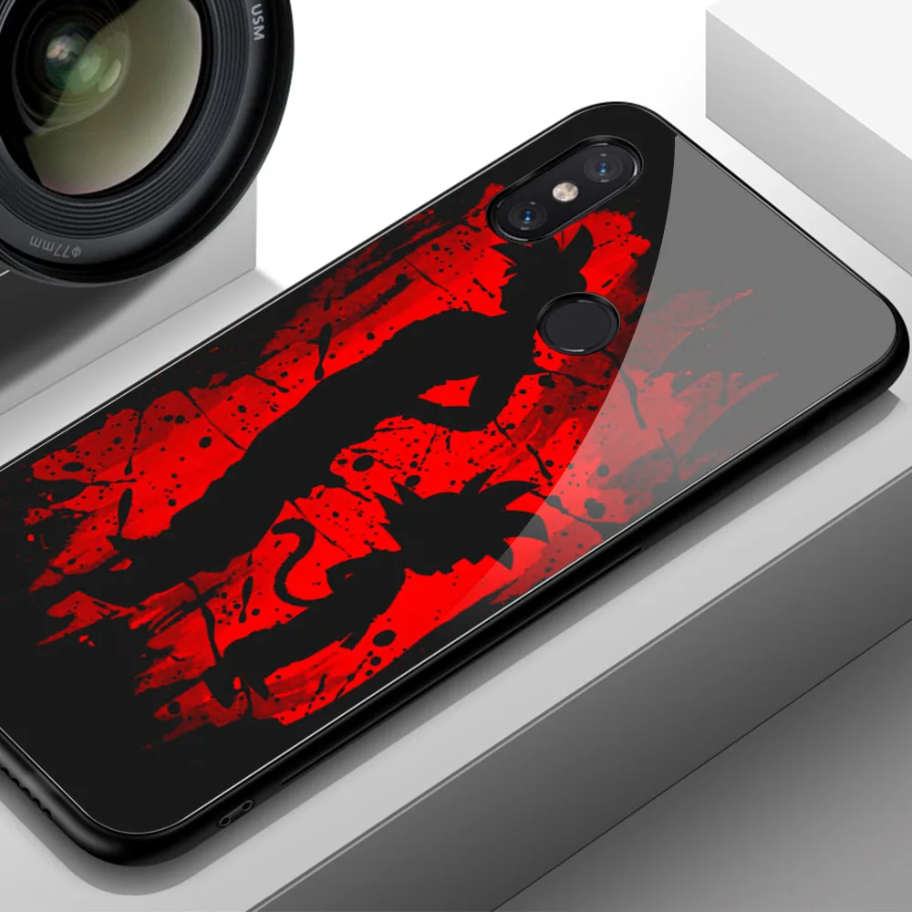 Чехол для Xiaomi mi x 3, Жесткий Чехол из закаленного стекла с изображением Dragon Ball Son, чехол Гоку для Xiaomi mi 8 mi 6 mi 9 SE mi x 2 2 s 3 Max 3