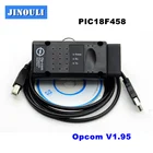 OPCOM V1.70 V1.95 прошивки зеленый PCB PIC18F458 и FTDI чип для G-MНовый Opel NEC Реле OP-COM сканер OP COM 1,70 1,95 V2014