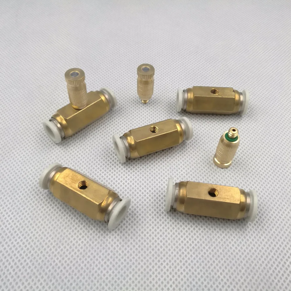 mist nozzle quick hose connector coupling slip lock elbow Fog Mist System Slip Lock Connector fog system | Дом и сад