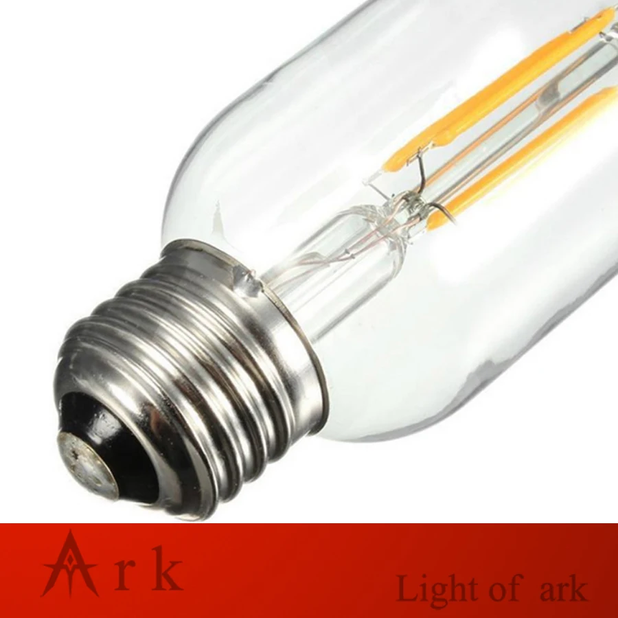 Винтасветодиодный Светодиодная лампа накаливания Эдисона E27 2 Вт 4 COB T45 220 240 В|lamp