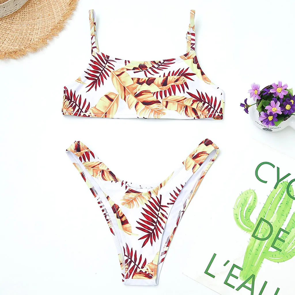 Женский купальник с цветочным принтом для серфинга купальный костюм женский