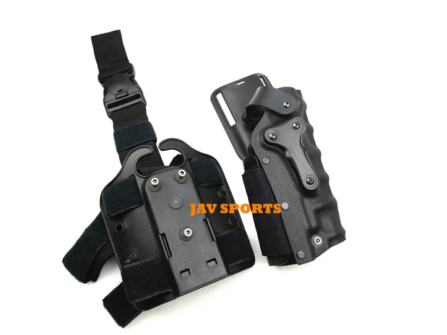 Тактическая кобура Mid Ride 3280 для пистолета обеих рук справа налево (SKU12050013)|holster