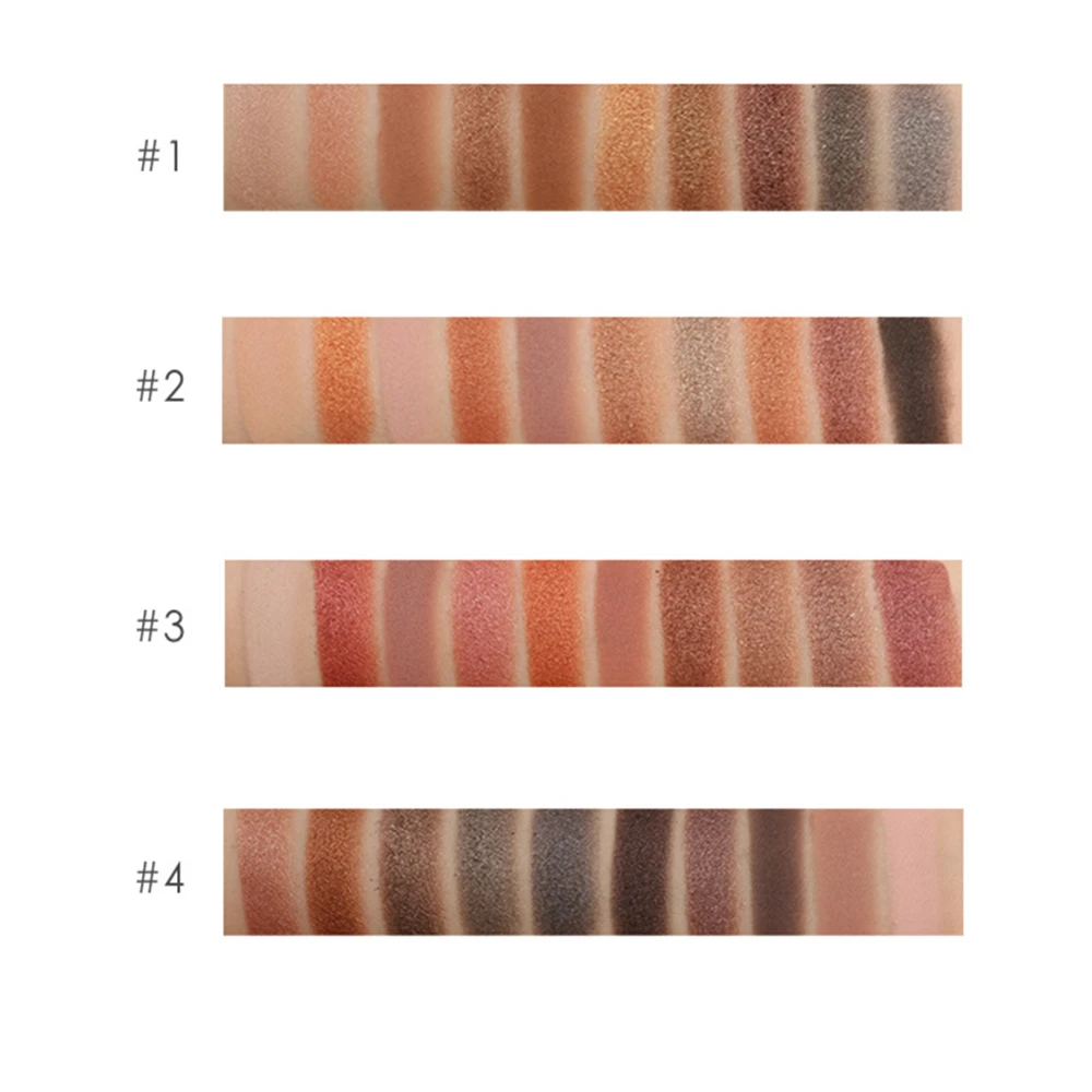 10 Colors Naked Eye Shadow Palette Eyeshadow Shade for Eyebrows Makeup Set Nude Beauty Tool |