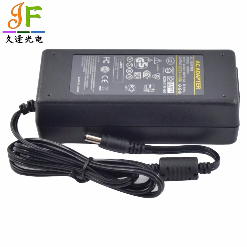 Трансформатор питания для светодиодной ленты WS2812B WS2801 5 В 10 А 100 ~ 240 переменного