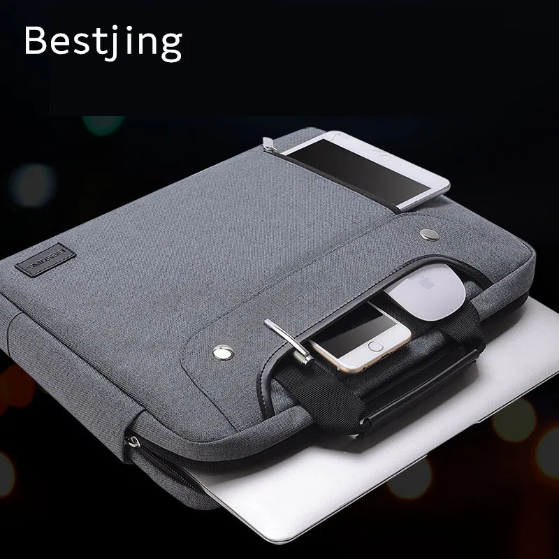 Bestjing чехол для ноутбука 15 6-11 дюймов Сумка Macbook Pro воздуха прочный