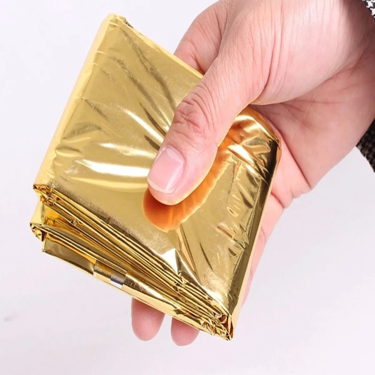 Открытый водонепроницаемый для спасения при аварийной ситуации Одеяло Фольга