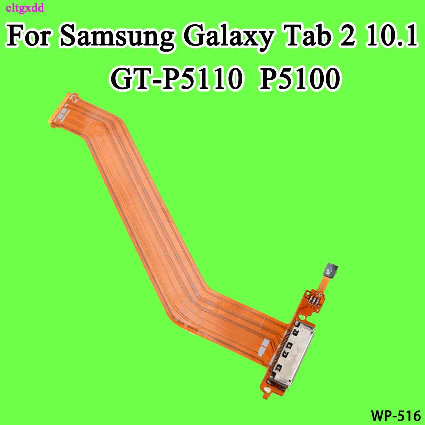Гибкий кабель для Samsung Galaxy Tab 2 10 1 P5100 P5110 USB-разъем зарядки док-станция разъем GT-P5100 |