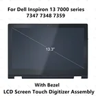 Для Dell Inspiron 13 7000 series 7347 7348 7359 P57G 11118178082 ЖК-дисплей сенсорный экран стеклянная панель дигитайзер сборка + рамка