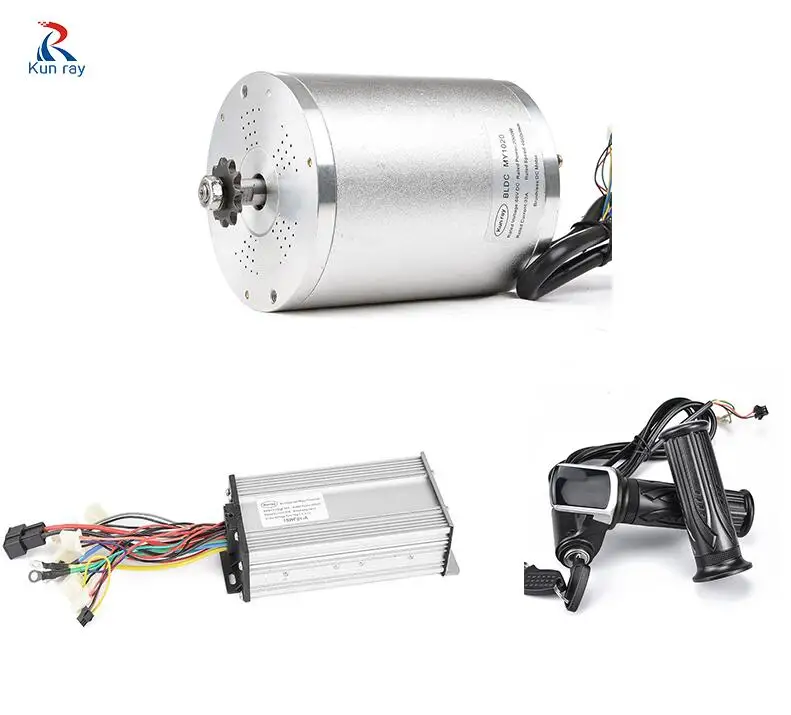 48V Set withont foot 48V 2000W Motor Wheel Electrical Motorcycle Conversion Kit Bicycle Engine Brushless Controller Set Motor Bike Accessories Parts - Цвет: 48V Set withont foot