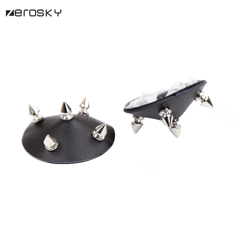 Zerosky 1 пара сексуальных накладок на соски из искусственной кожи наклейки для