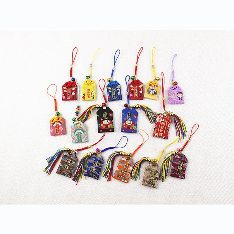 1 шт. традиционный Omamori молитвенный кулон на сумку для успехов и работы подарок