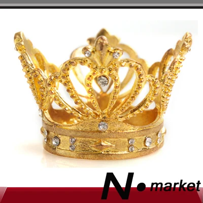 

Free Shipping High Class Silver Imperial Crown Napkin Rings Merry Christmas Diamond Napkin Holder