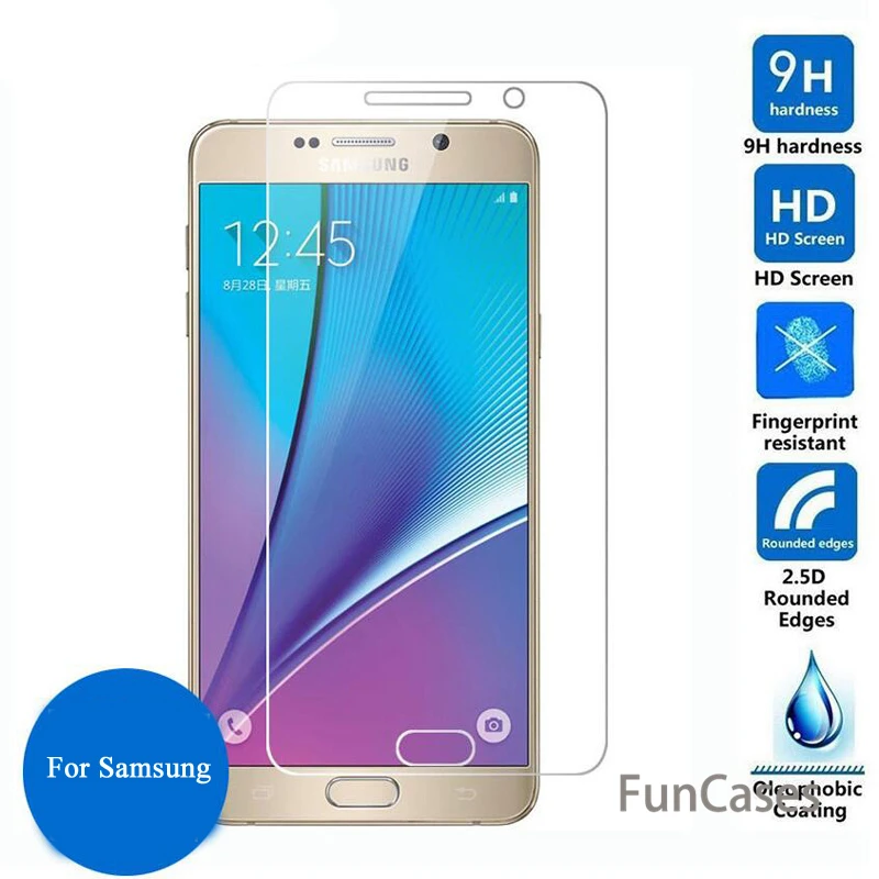 С уровнем твердости 9 H закаленное Стекло для Samsung Galaxy J5 2016 J3 A3 A5 J1 мини S6 S5 S4 S3 Mini Note 5