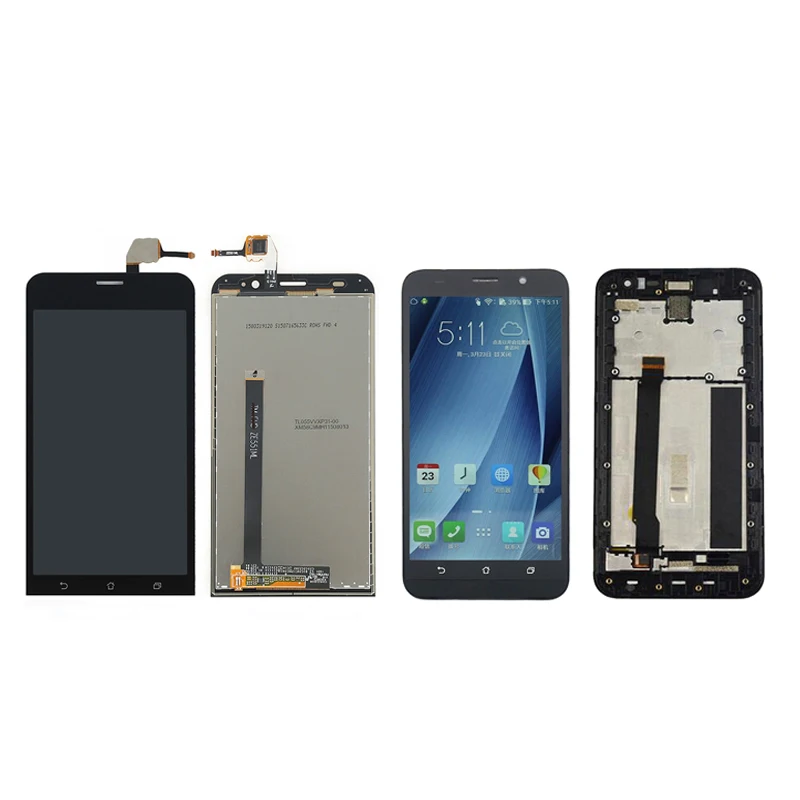 5 ''протестирован для ASUS Zenfone 2 ZE551ML ЖК-дисплей с сенсорным экраном дигитайзер