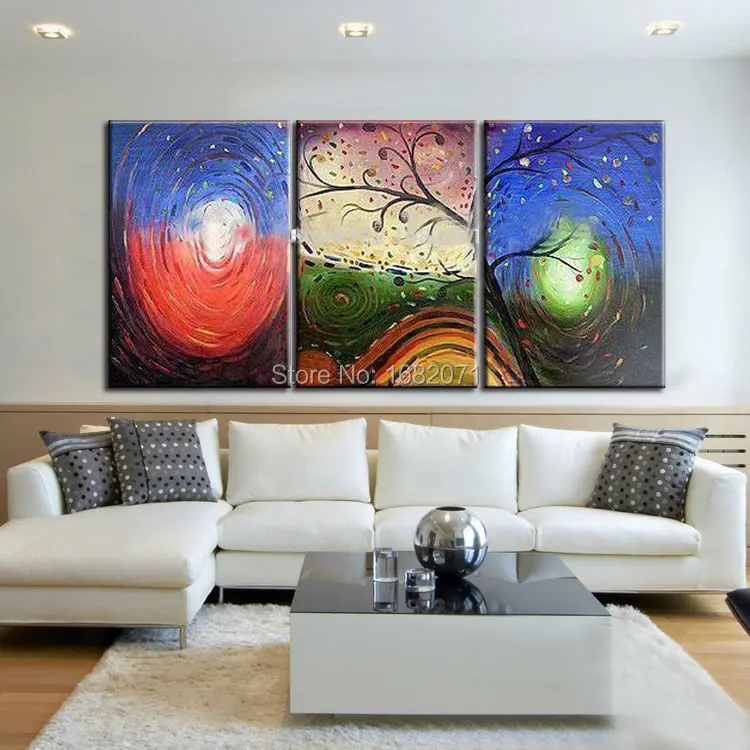 Большой опытный художник 100% ручная роспись высокое качество абстрактная картина