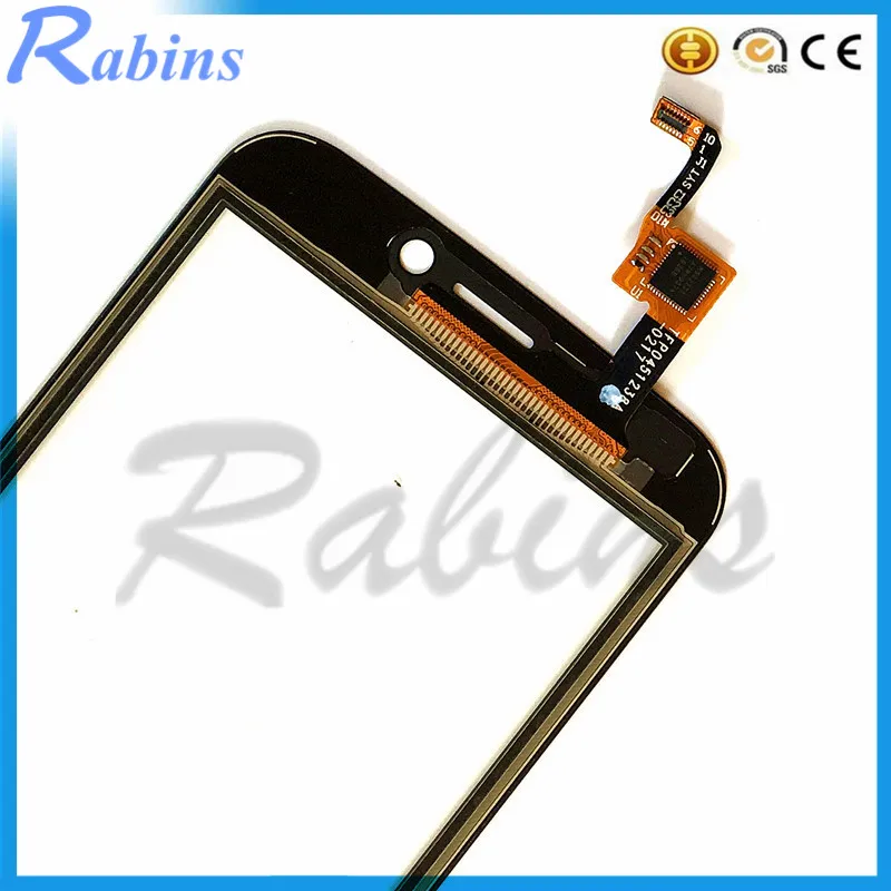 Сенсорный экран Syrinx с дигитайзером на клейкой ленте передняя стеклянная панель