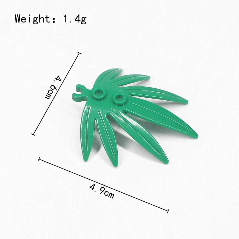 Banana Leaves Trees Plant MOC Bricks Accessories Parts Jungle Building Blocks DIY Arms Toys For Children | Игрушки и хобби