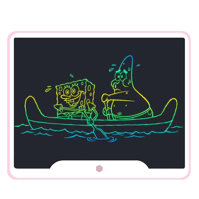 Pink multicolor 15 Inch Digital Tablets 8192 Levels Digital Drawing Tablet Drawing Pen Tablet Compatible Android Device Tablet With Gift - Цвет: Pink multicolor