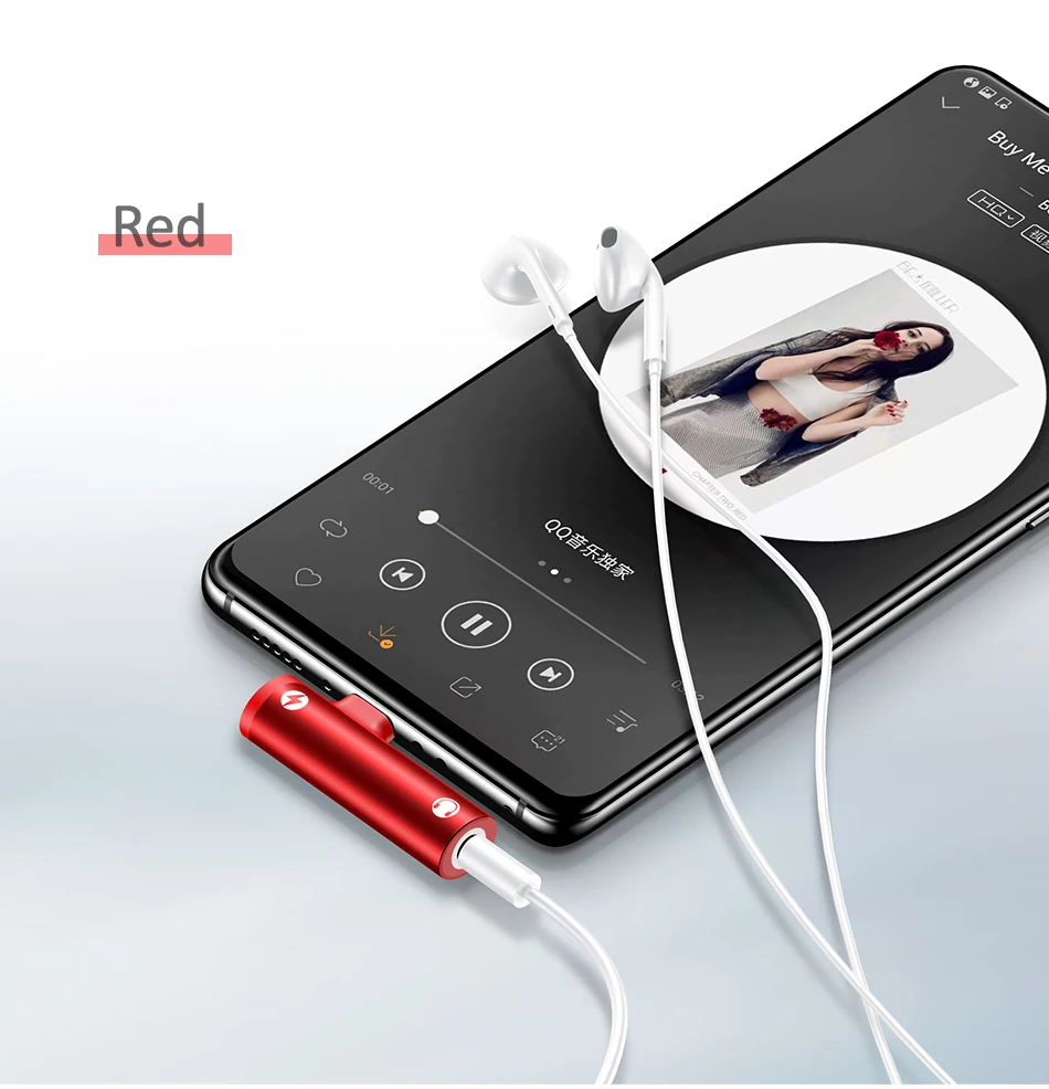 USAMS type c 3,5 мм Aux адаптер 4 в 1 USB C до 3,5 мм для huawei Xiaomi type-c OTG конвертер зарядное устройство Jack аудио наушники адаптер
