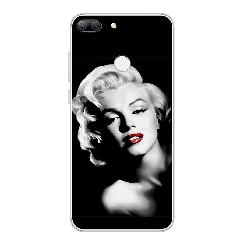 Ciciber чехол для Huawei Honor 10 9 8 Pro Lite X C Play чехлы телефонов Y9 Y7 Y6 Y5 Prime 2017 2018 2019 TPU Мэрилин