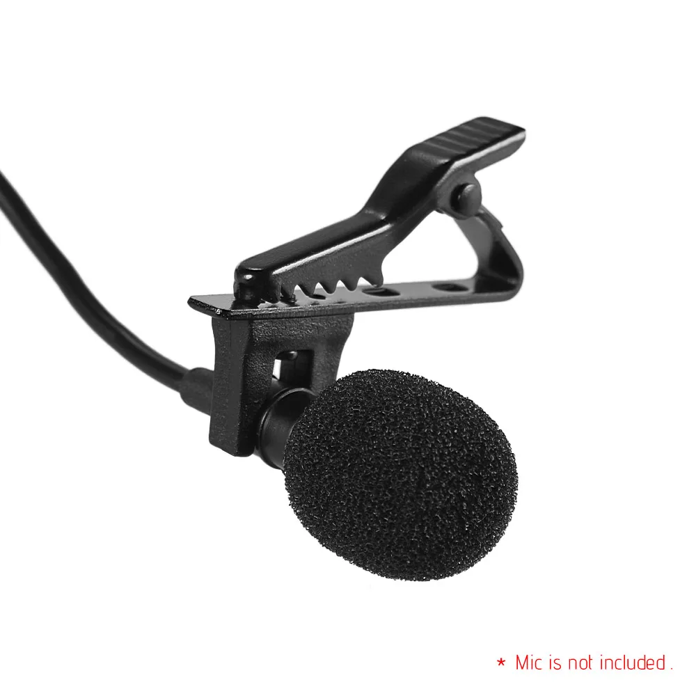5 шт. проводной зажим для микрофона мм|microphone tie clip|lapel micmic microphone |