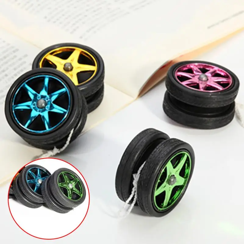 

Electroplating Wheels YO YO Ball Stroll Ball YoYo Children Creative Toys Hot Traditional Toys