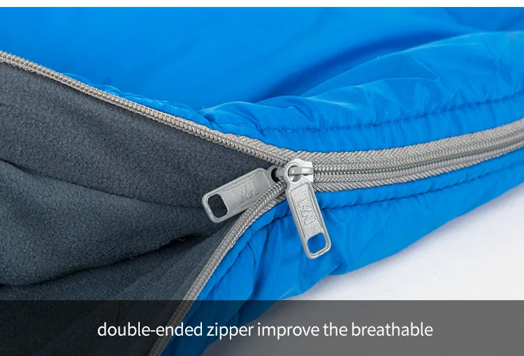 Naturehike фабрика конверт вниз спальный мешок зимний кемпинг спальные мешки вниз перо с толстым теплым пуховым одеялом взрослый спальный мешок