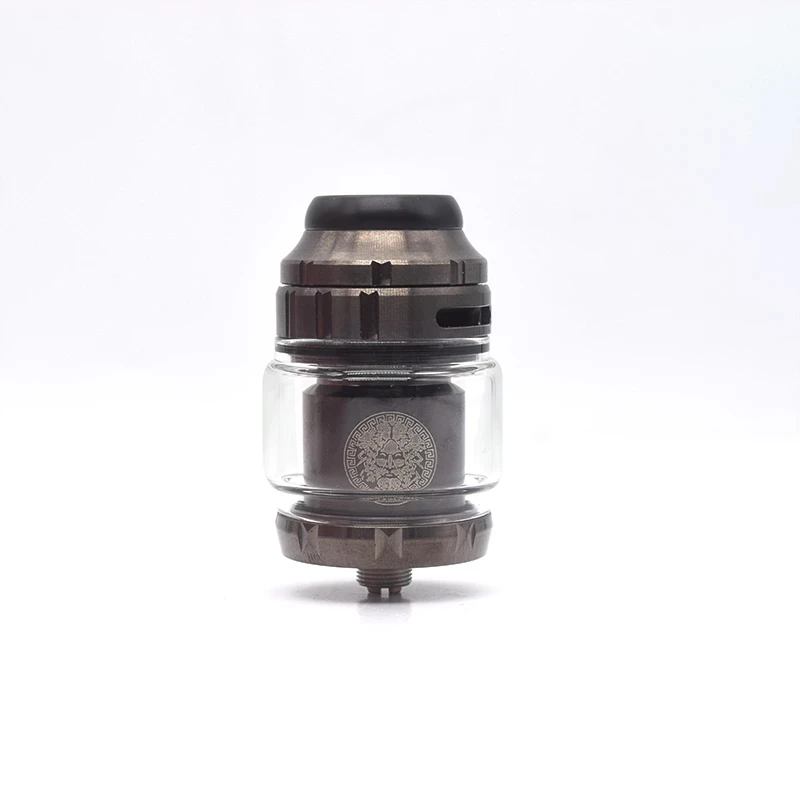 

New arrive Zeu X RTA 25mm Diameter vape tank 4.5ml 510 thread 810 drip tip atomizer Leak Proof Rdta for mech mod Hookah Vapor