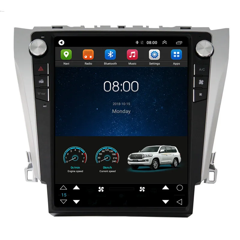 10 4 &quotTesla вертикальный Android автомобильный мультимедийный Стерео DVD GPS навигатор