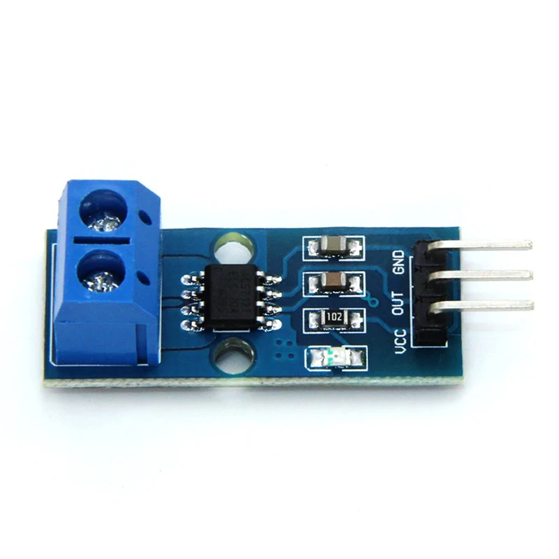 Модуль датчика Холла ACS712 ELCTR 20A модель для Arduino с размером 27 2 X12 x14мм| |