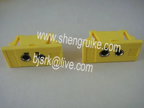 Универсальный панельный разъем типа K термопара желтого цвета | Инструменты