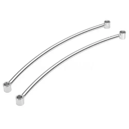 

Chrome Rear Fender Rail Support Bracket Mount Holder For Harley Old School Touring Chopper Bobber Bike
