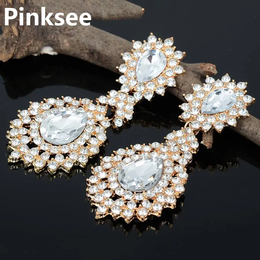 Элегантные серьги-люстры с кубическим цирконием для женщин модные длинные