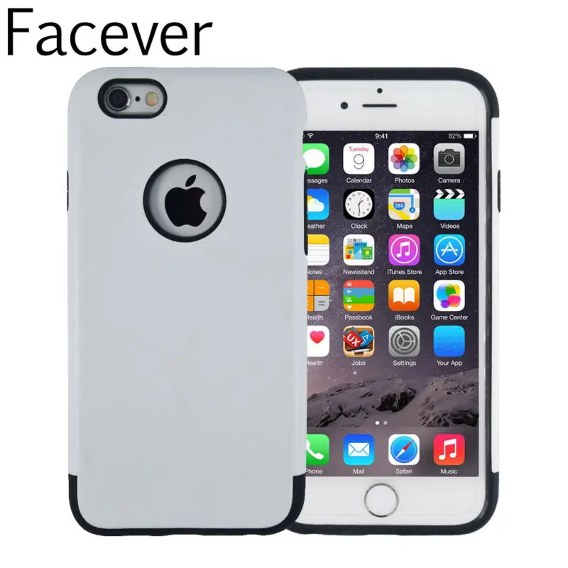 Гибридный двуслойный ударопрочный чехол для смартфонов Apple iPhone 5 5s SE. Пластиковая