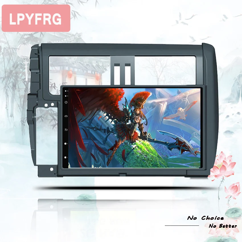 Goedkoop 1024*600 Ips Hd Autoradio Muziek Video A/V Gps Monitor Head Unit Voor Toyota Prado 2010-2013 Met 3/4G Wifi Octa Core Android 10.0