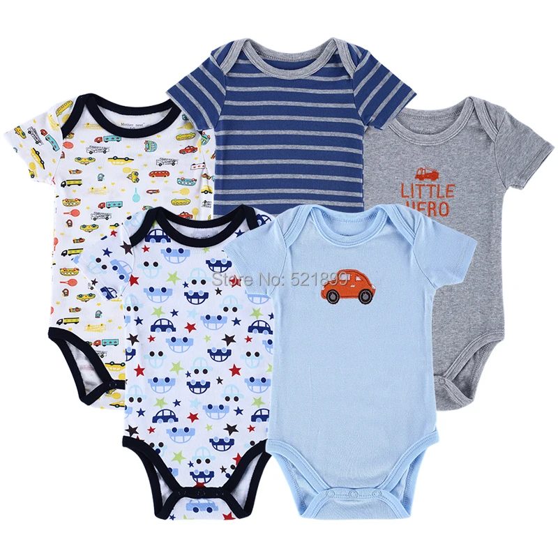 Детский комбинезон для младенцев 0 12 месяцев 5 шт./лот|mother nest|baby bodybody boy |