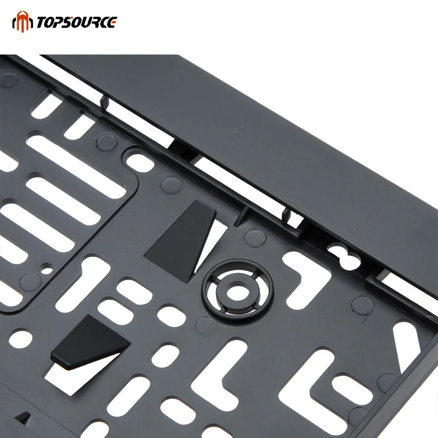 TOPSOURCE With ir lights HD CCD EU Car License Plate Frame camera rear reserve plastic shell material waterproof function | Автомобили и