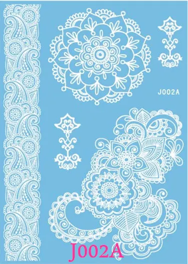 Женский дизайнерский искусственный браслет 1 шт. татуировки с переводной