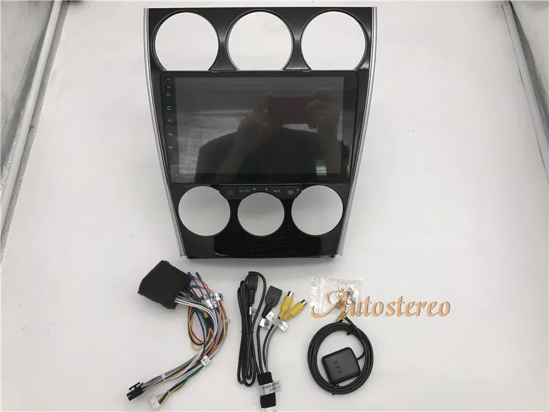 Автомобильный dvd-плеер на основе Android gps навигация для мазда 6 2002-2008 консоль Мультимедийная Система головное устройство радио магнитофон H