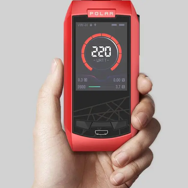 Электронная сигарета испаритель Vape Mod оригинальный Полар-флиса 220 Вт TC Box MOD с 2