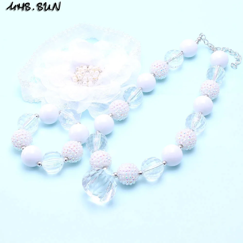 MSH. Защита от солнца новый ребенок коренастых девочек Бусины Ожерелье Браслеты с