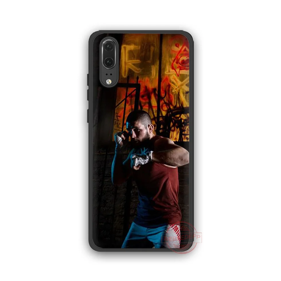 WEBBEDEPP Habib Nurmagomedov TPU Phone Case for Huawei P10 P20 P30 Lite Pro Y6 Y7 prime 2018 Y9 2019 |
