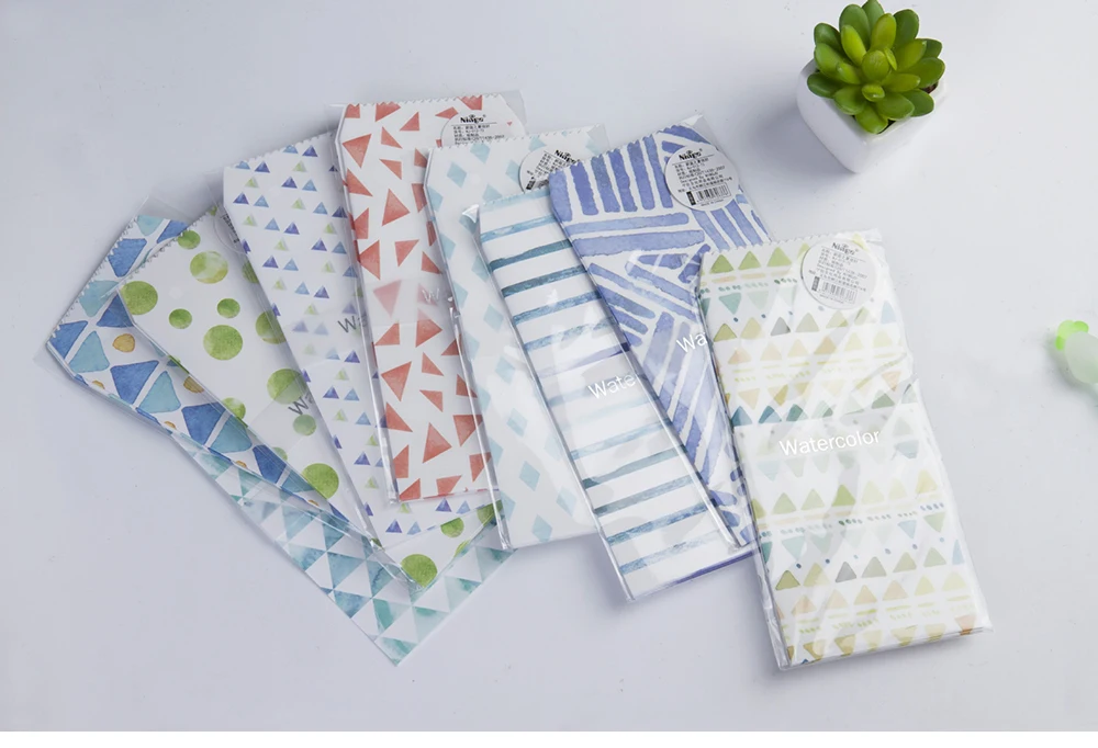 5 шт./лот, кавайные синие летние конверты, маленький конверт, бумага для письма, канцелярские товары на день рождения, Рождество, открытки, конверты, канцелярские товары, подарок