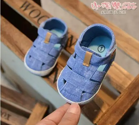 Summer baby toddler sandals girl boy 0 1 year old soft shoes little wretch next door who used face-cream out playing b | Мать и ребенок