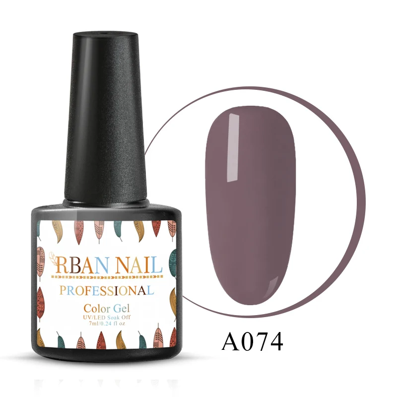 RBAN NAIL 7 мл УФ-гель для ногтей золотой блеск ногтей Laquer голографическая блестящая гель лак замачиваемый лак для творчества маникюрное украшение - Цвет: M30074