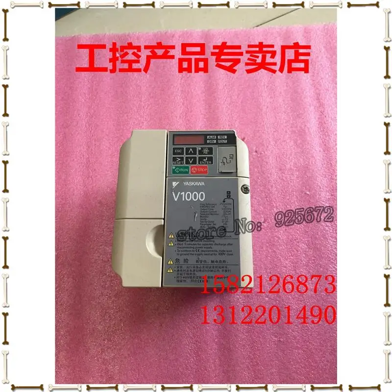 Инвертор Yaskawa V1000 серии CIMR-VB4A0002BBA 0,75 кВт/0,4 кВт 380 В