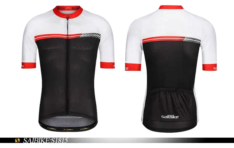 SaiBike Велоспорт Джерси рубашки Майо Ciclismo для мужчин короткий рукав лето быстросохнущая профессиональная команда MTB велосипед Топы Одежда
