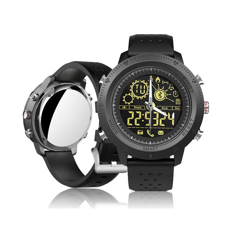 NX02 Смарт-часы мужские часы трекер Smartwatch IP68 Водонепроницаемый напоминание о